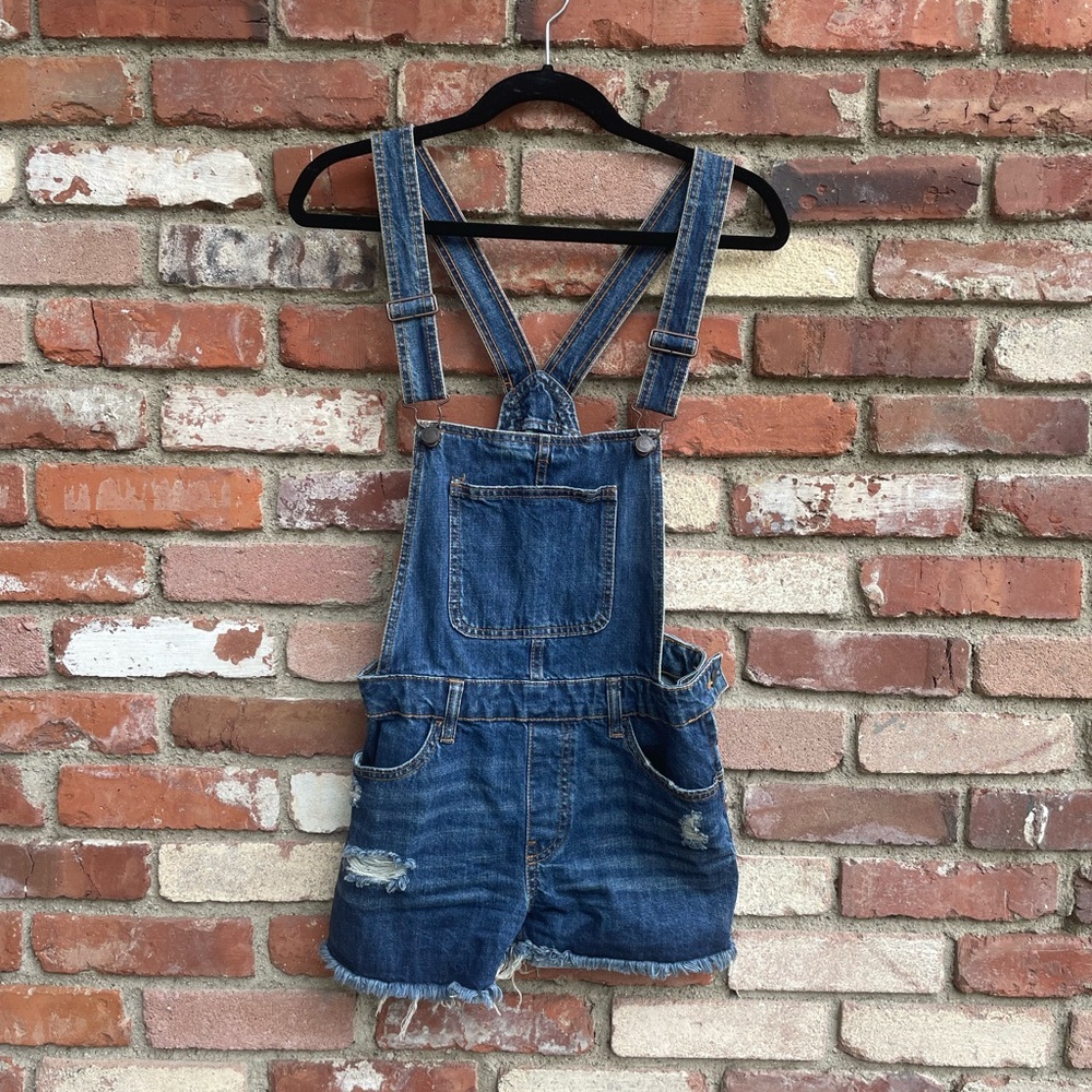 Denim overalls